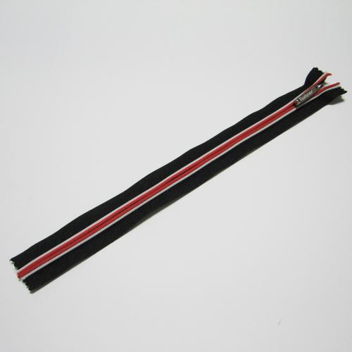 ツインナー(黒/赤・白ライン) サイズ 50cm×2本組セット